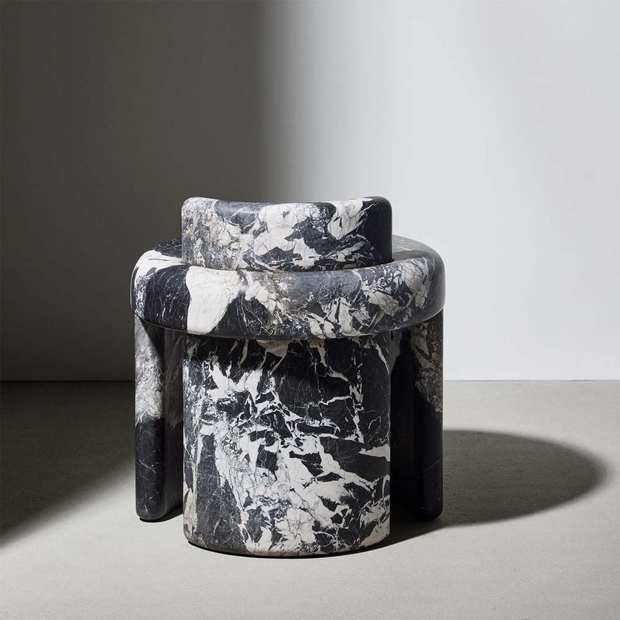 Kafa stool by Luca Erba
